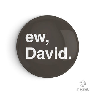 "Ew, David" Fridge Magnet