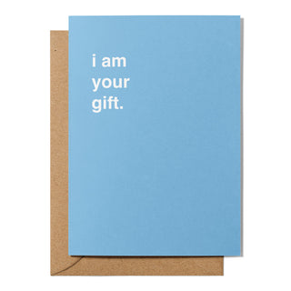 "I Am Your Gift" Christmas Card