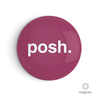 "Posh" Fridge Magnet