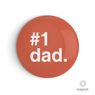 "#1 Dad" Fridge Magnet