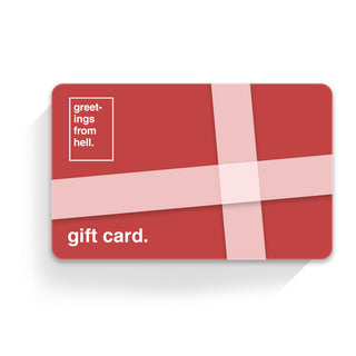 Greetings From Hell - Gift Card