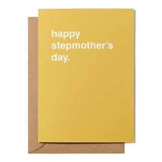 "Happy Stepmother's Day" Mother's Day Card
