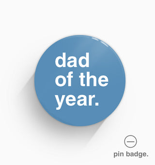 "Dad of the Year" Pin Badge