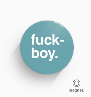 "Fuck Boy" Fridge Magnet